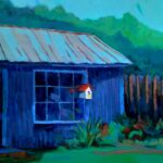 "Little Houses", image: 24"x24"