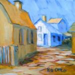 "In The Courtyard", image: 08"x08"