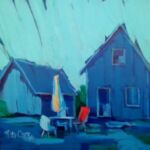 "Between Picnics", image: 12"x12"